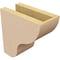 Ekena Millwork 4"W x 8"D x 8"H Classic Greensboro Rough Cedar Woodgrain TimberThane Corbel, Primed Tan CORUR04X08X08GRNRCPR - alternate 2